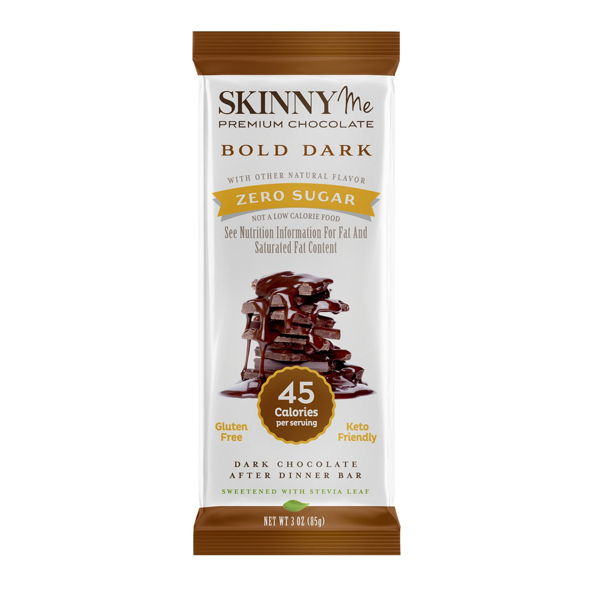 SkinnyMe Chocolates SkinnyMe Bold Dark Bar