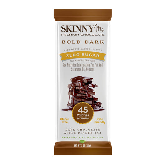 SkinnyMe Chocolates SkinnyMe Bold Dark Bar