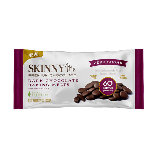 SkinnyMe Chocolates SkinnyMe Baking Melts - Dark