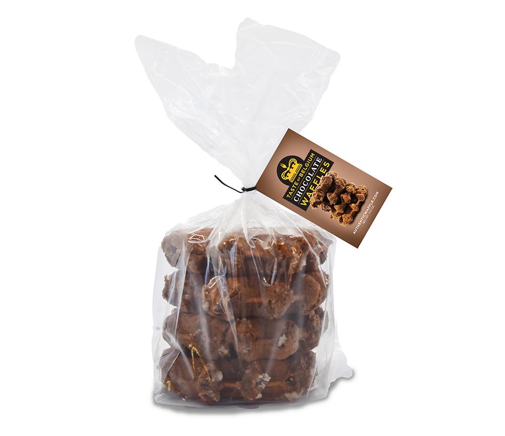 Taste of Belgium Chocolate Waffles Four Pack 860005735358