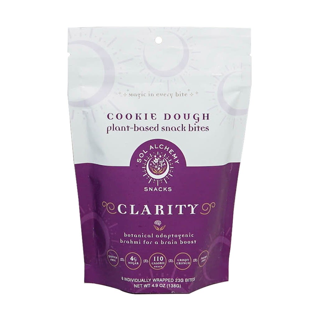 Sol Alchemy Snacks Snack Bites - Cookie Dough - Clarity