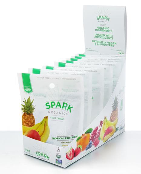 Spark Organics Organic Fruit Chews - Tropical Fruit Blend