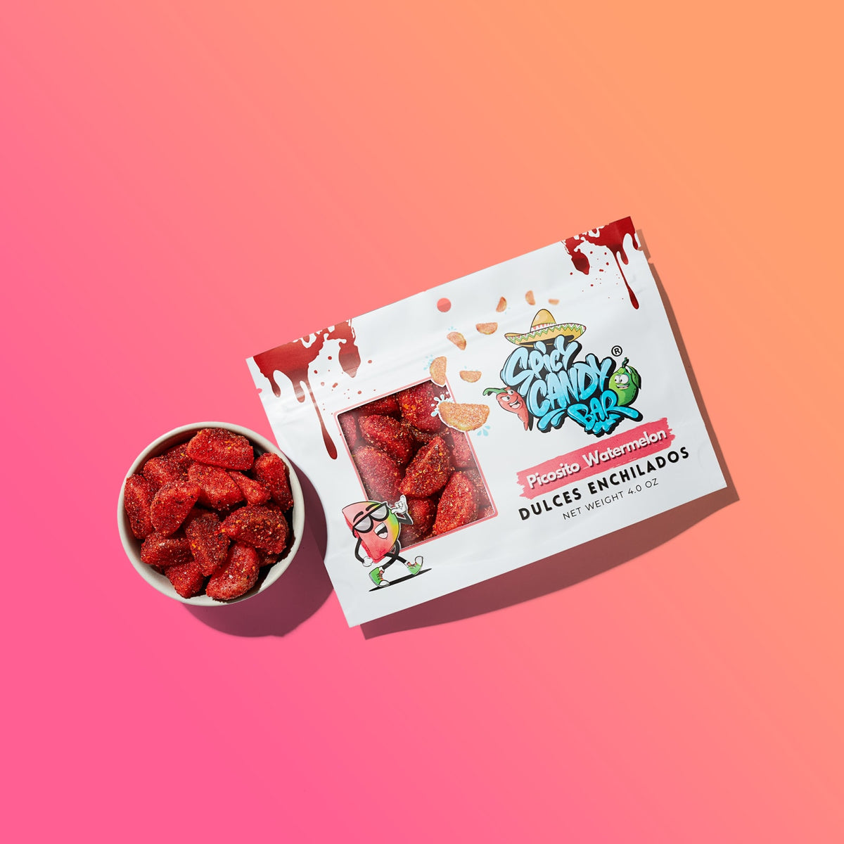 Spicy Candy Bar Spicy Gummies - Picosito Watermelon