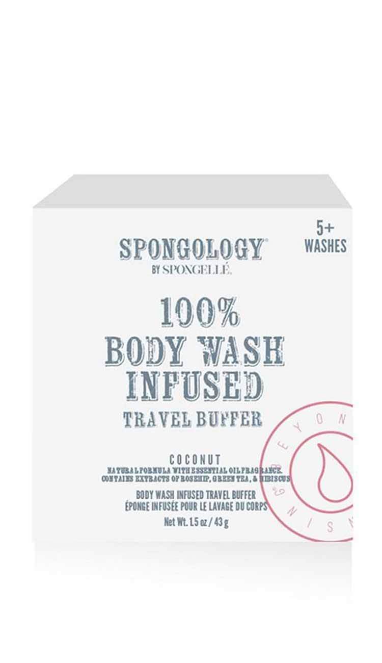Spongology 100% Infused Travel Buffer - Coconut