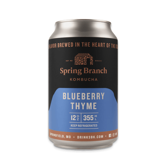 Spring Branch Kombucha Spring Branch Kombucha - Blueberry Thyme