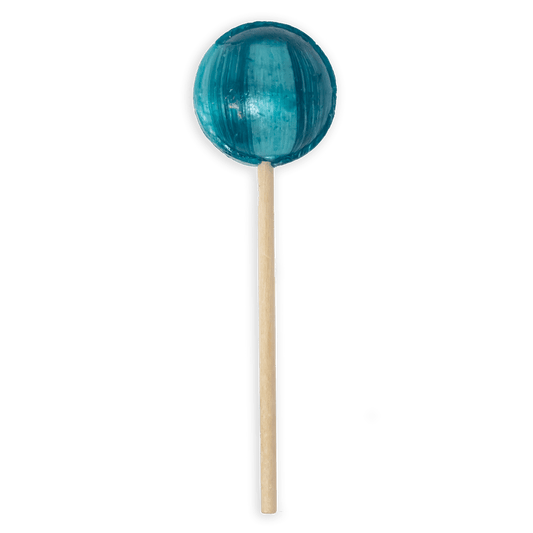 Startup Candy Co. Blue Raspberry Jumbo Pop - Unwrapped