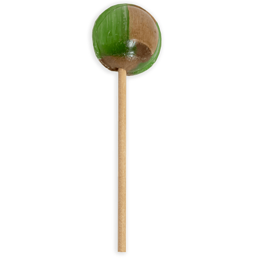 Startup Candy Co. Caramel Apple Jumbo Pop - Unwrapped