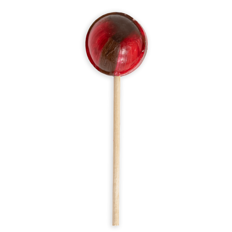 Startup Candy Co. Chocolate Cherry Jumbo Pop - Unwrapped