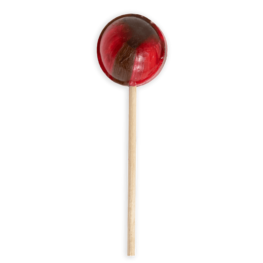 Startup Candy Co. Chocolate Cherry Jumbo Pop - Unwrapped