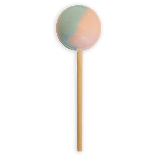 Startup Candy Co. Cotton Candy Jumbo Pop - Unwrapped