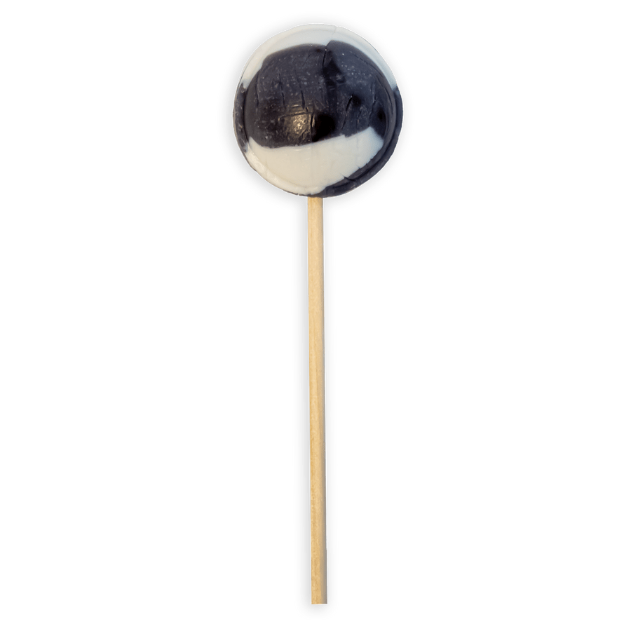 Startup Candy Co. Licorice Jumbo Pop - Unwrapped