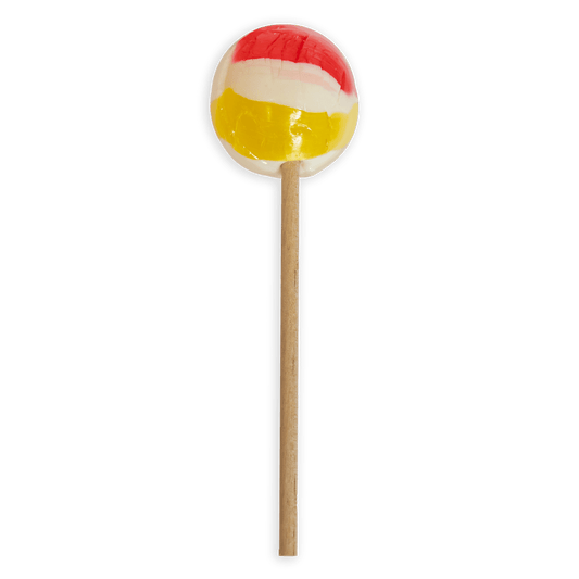 Startup Candy Co. Pina Colada Jumbo Pop - Unwrapped