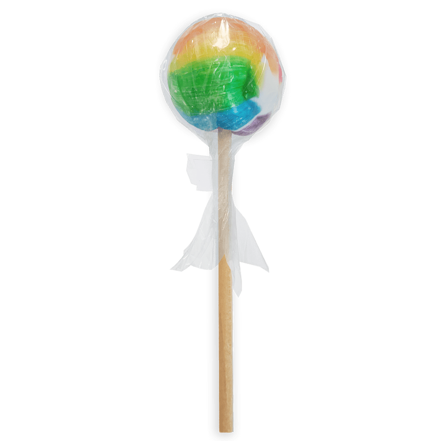 Startup Candy Co. Rainbow Watermelon Jumbo Pop - Wrapped