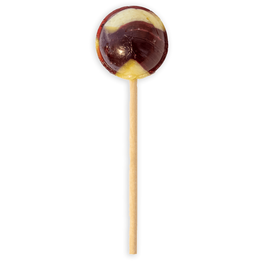 Startup Candy Co. Raspberry Lemonade Jumbo Pop - Unwrapped