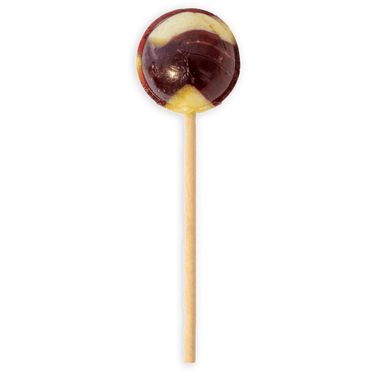 Startup Candy Co. Raspberry Lemonade Jumbo Pop - Unwrapped