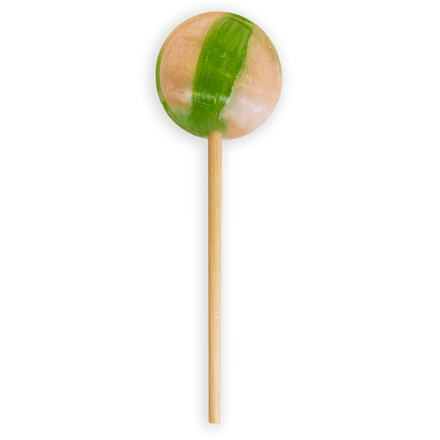 Startup Candy Co. Watermelon Jumbo Pop - Unwrapped