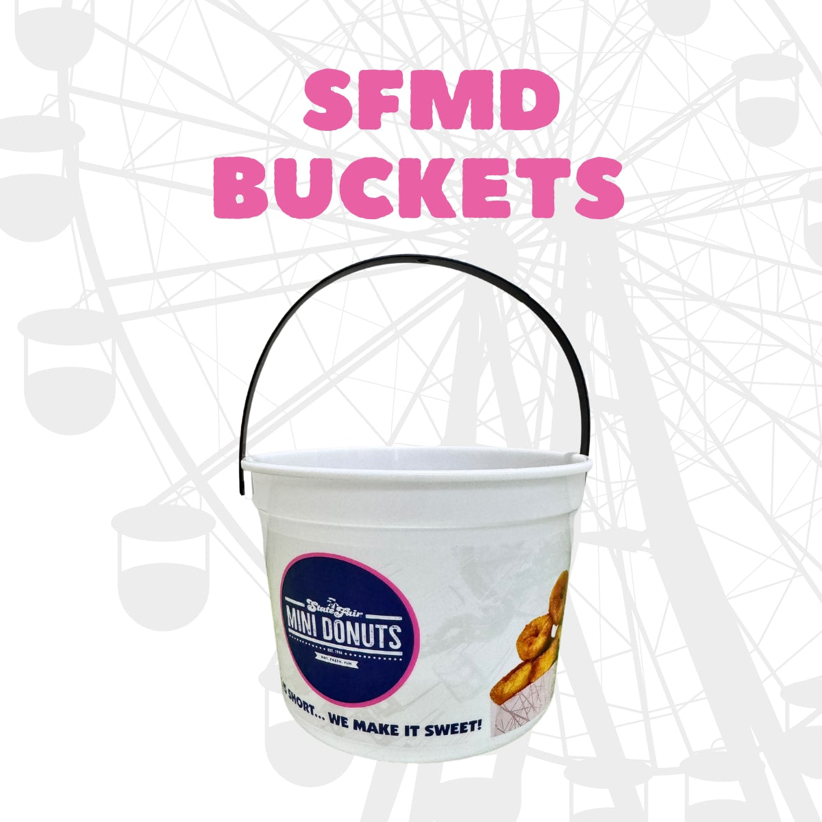 State Fair Mini Donuts Mini Donut Buckets