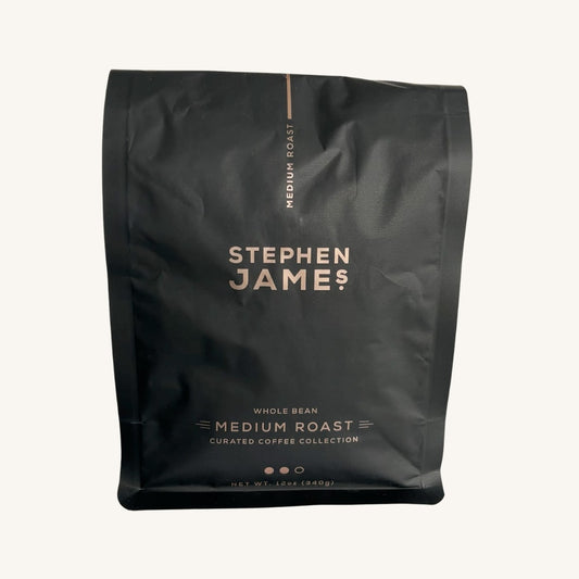 Stephen James Coffee Medium Roast Coffee - 12oz