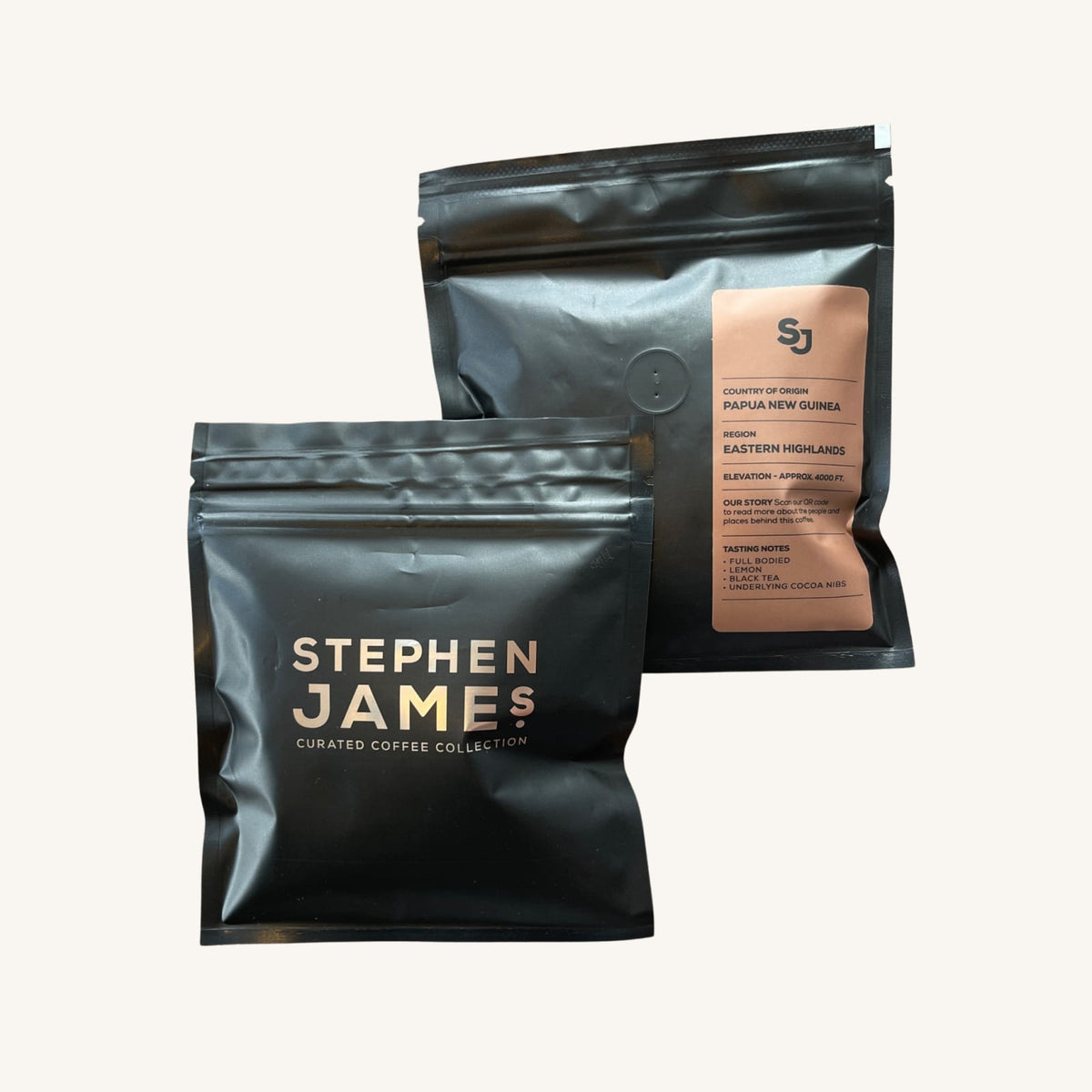 Stephen James Coffee Dark Roast Coffee - 3oz