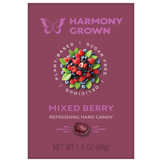 Stevita Naturals Stevita Harmony Grown Sugar-Free Hard Candy - Berry