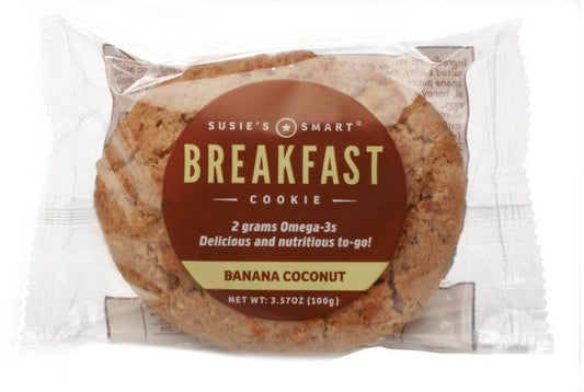 Susie's Smart Cookie Susie's Smart Breakfast Cookies - Banana Coconut