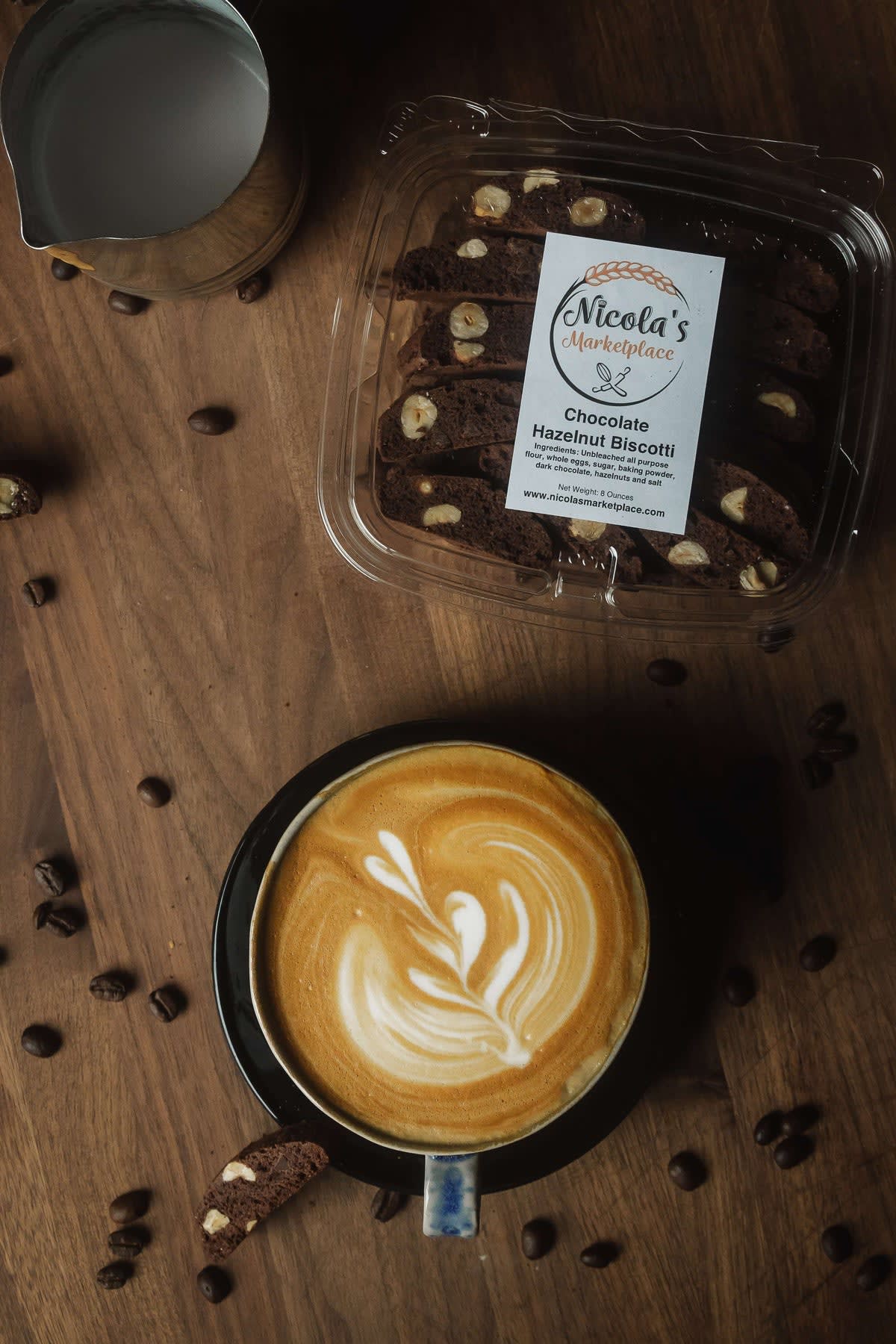 Chocolate Hazelnut Biscotti