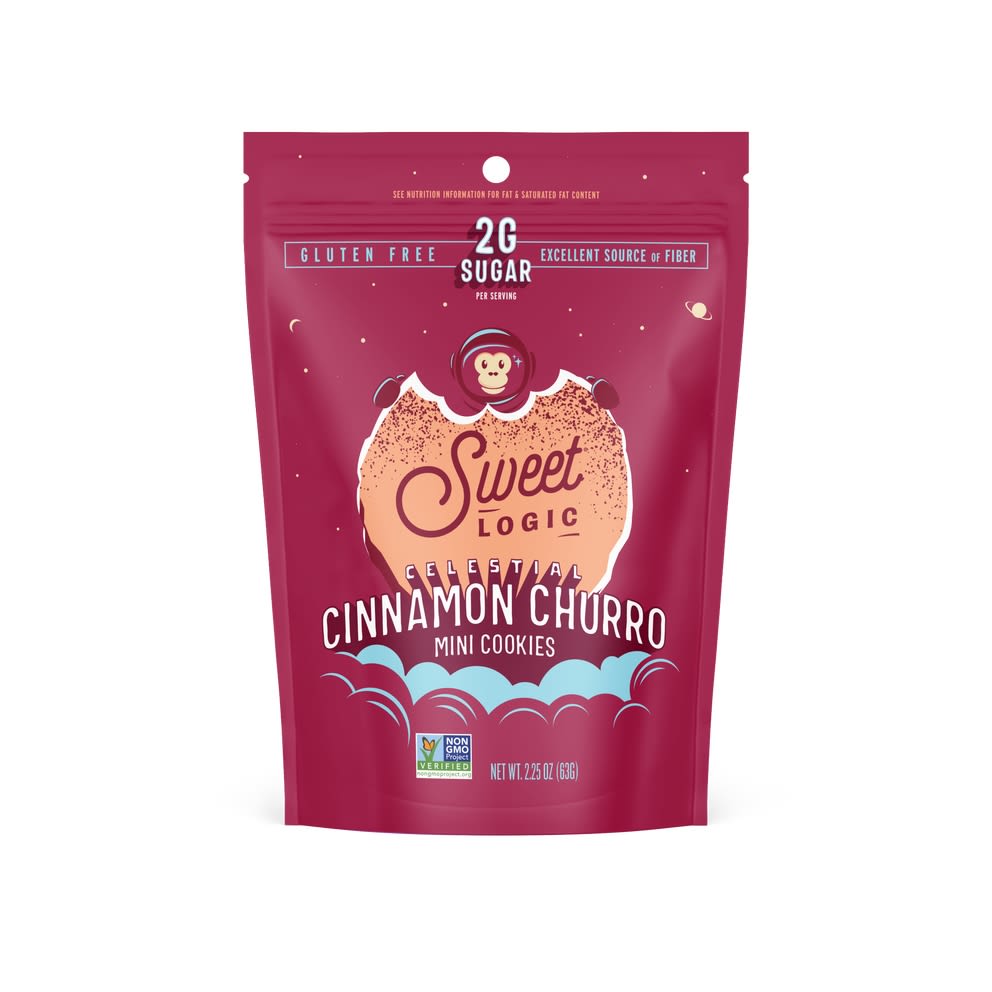 Sweet Logic Sweet Logic Gut-Friendly Gluten Free Mini Cookies - Cinnamon Churro Sn