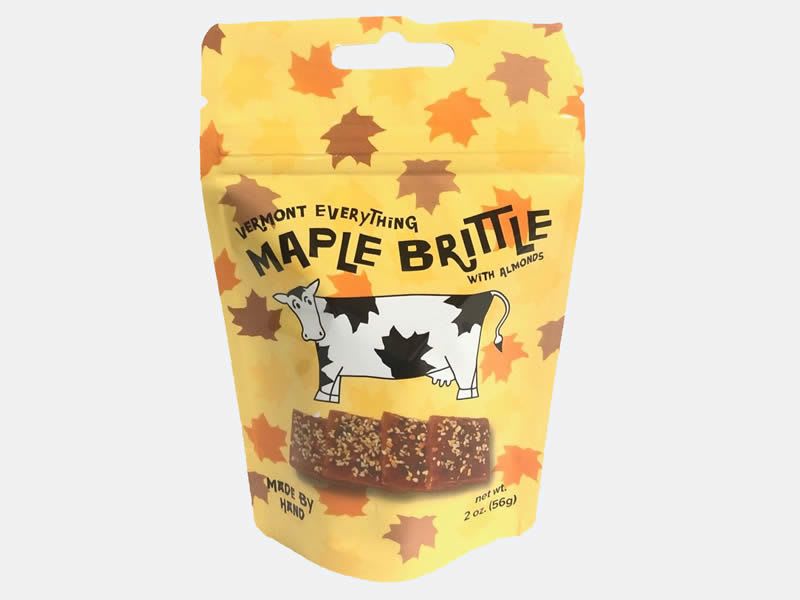 Sweet on Vermont Artisan Confectio Vermont Maple Brittle - Pouch, Vermont "Everything" Brittle