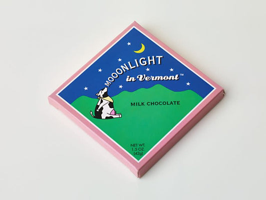 Sweet on Vermont Artisan Confectio Mooonlight in Vermont Premium Chocolate Bars - Milk Chocolate