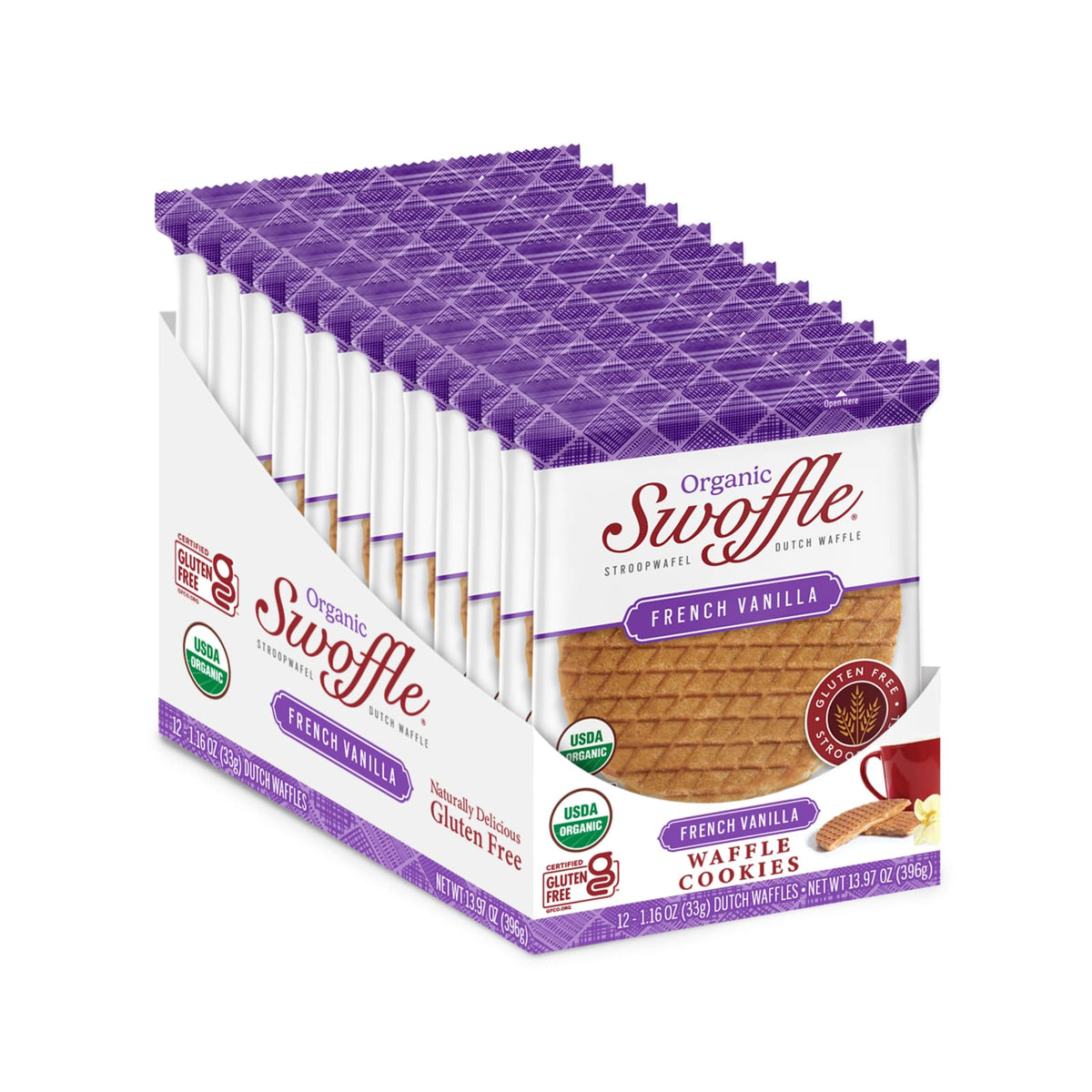 Swoffle Swoffle - French Vanilla Caramel Filled