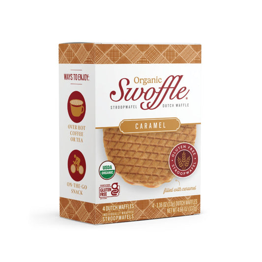 Swoffle Swoffle 4ct Box - Caramel Filled