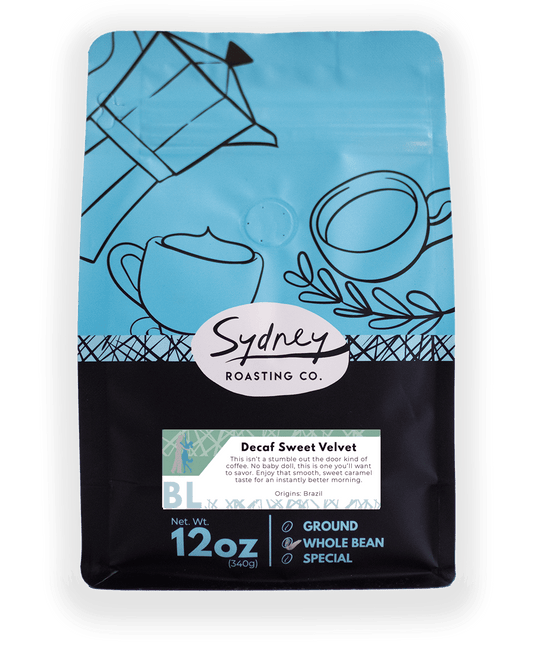 Sydney Roasting Co. Decaf Sweet Velvet