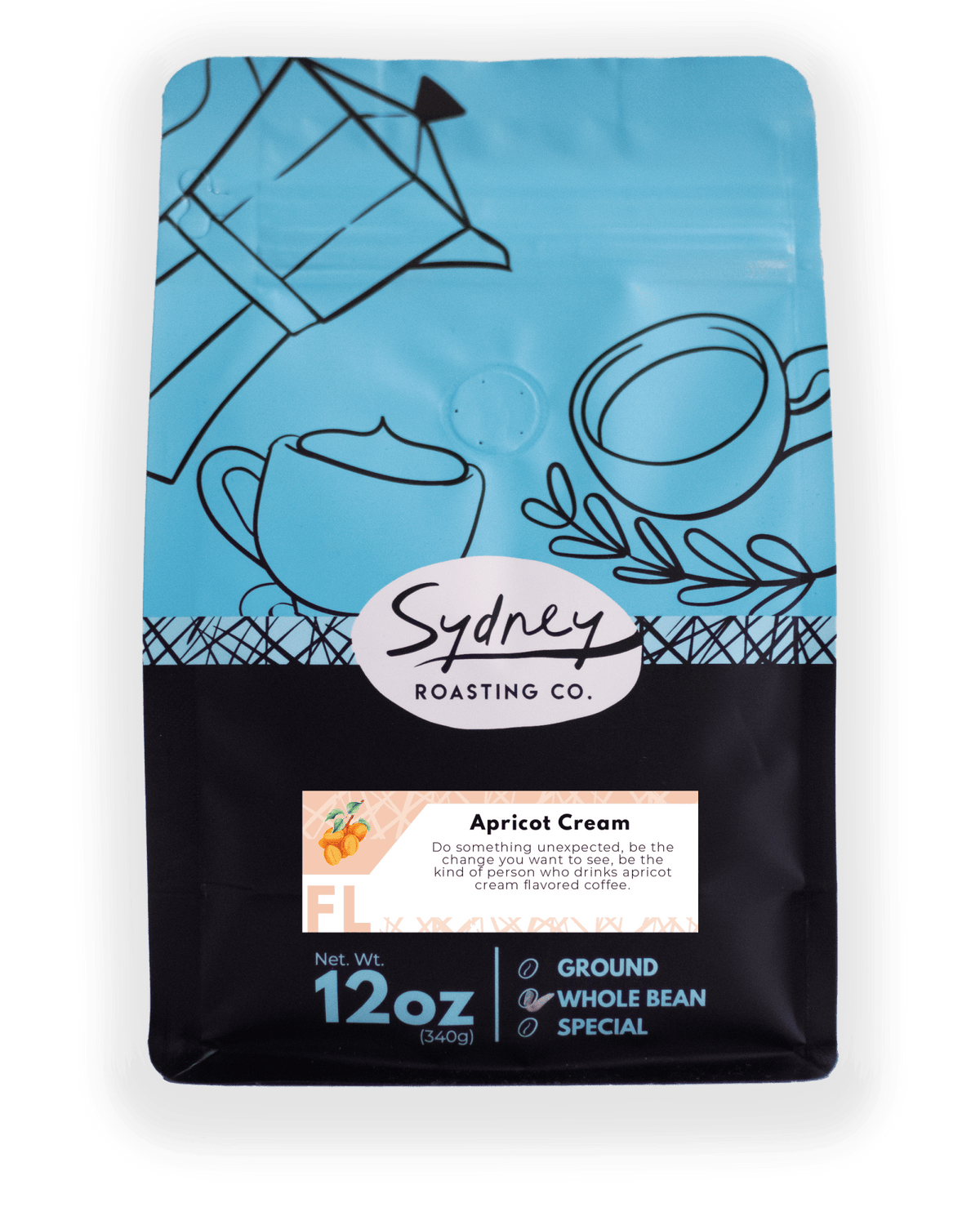 Sydney Roasting Co. Apricot Flavored Coffee