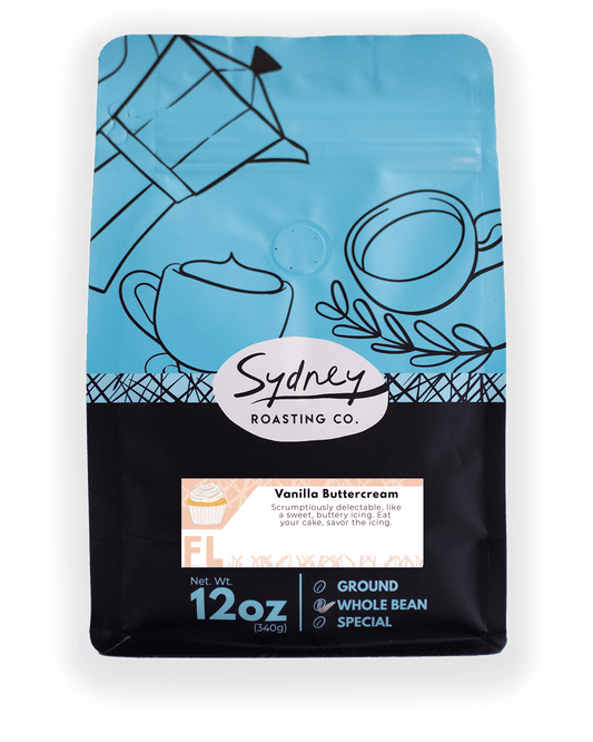 Sydney Roasting Co. Vanilla Buttercream Flavored Coffee