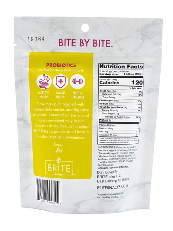 Coconut Cran Bites