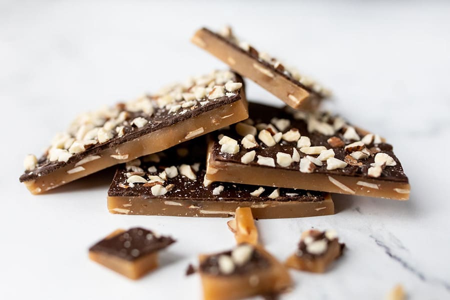 Emma's English Toffee em-bag-4oz-dark