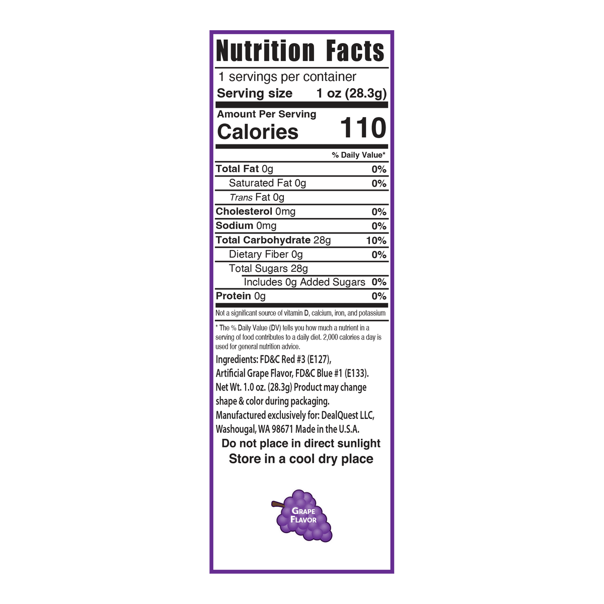 The Original Bag of Poo - Unicorn Cotton Candy 3001-CS