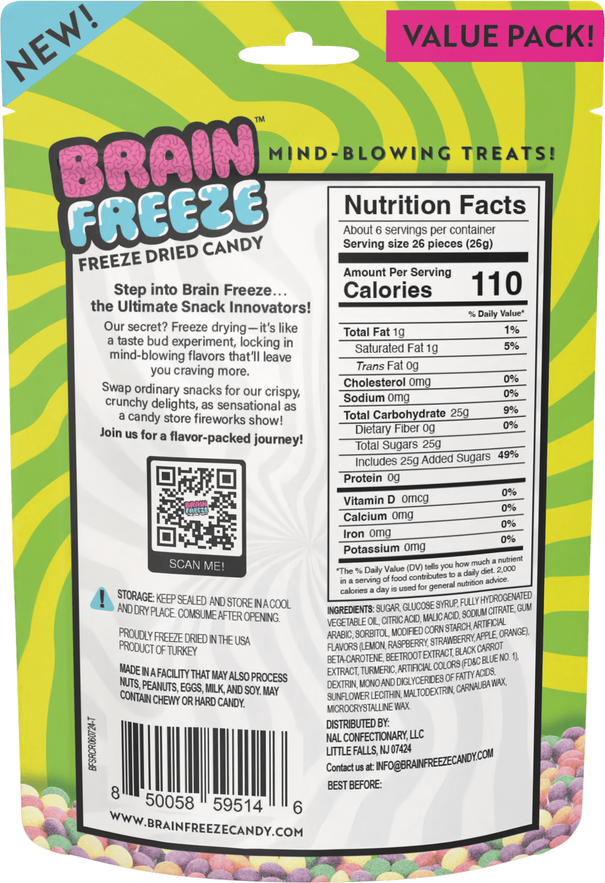 Freeze Dried Candy BFSRCR12