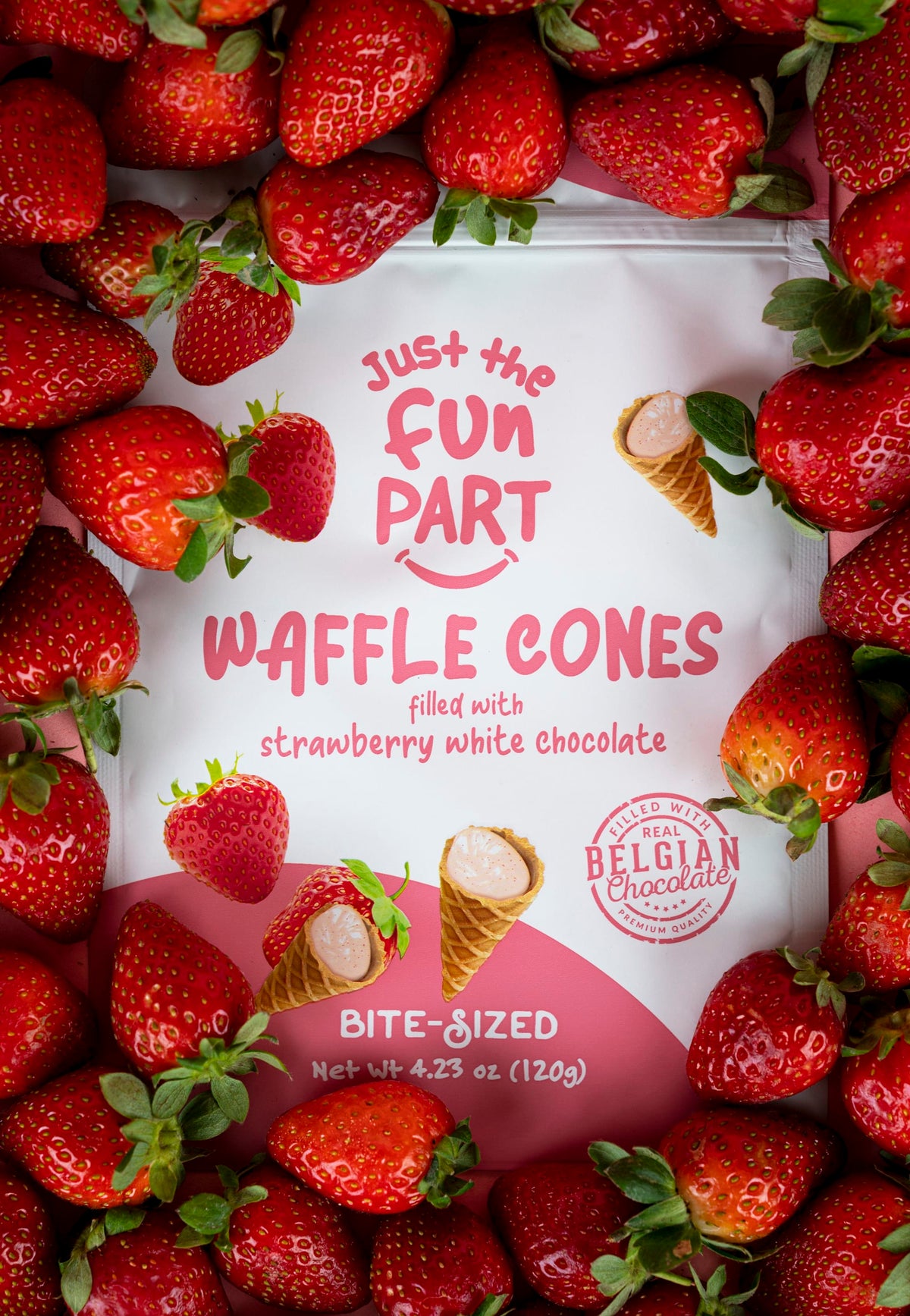 Just the Fun Part - Mini Waffle Cones 4.23oz 1607