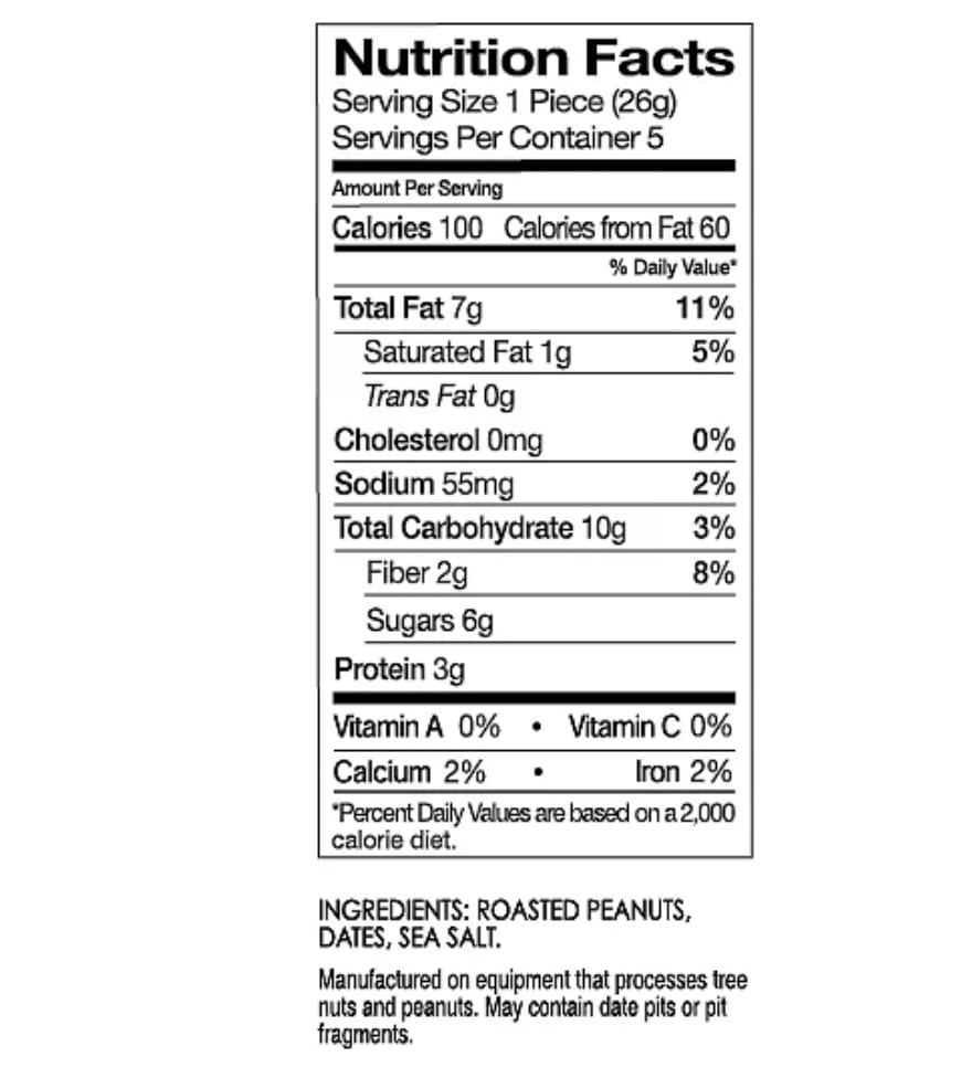 5ct Energy Bites 124c