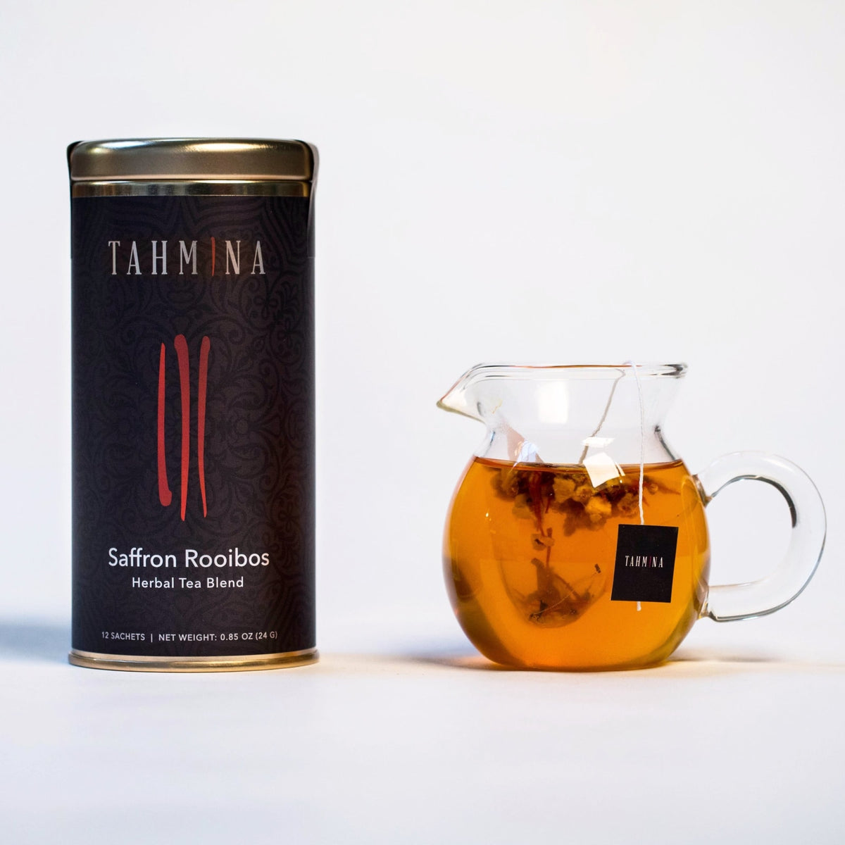 Tahmina Saffron Tea - Saffron Rooibos Herbal Tea Blend