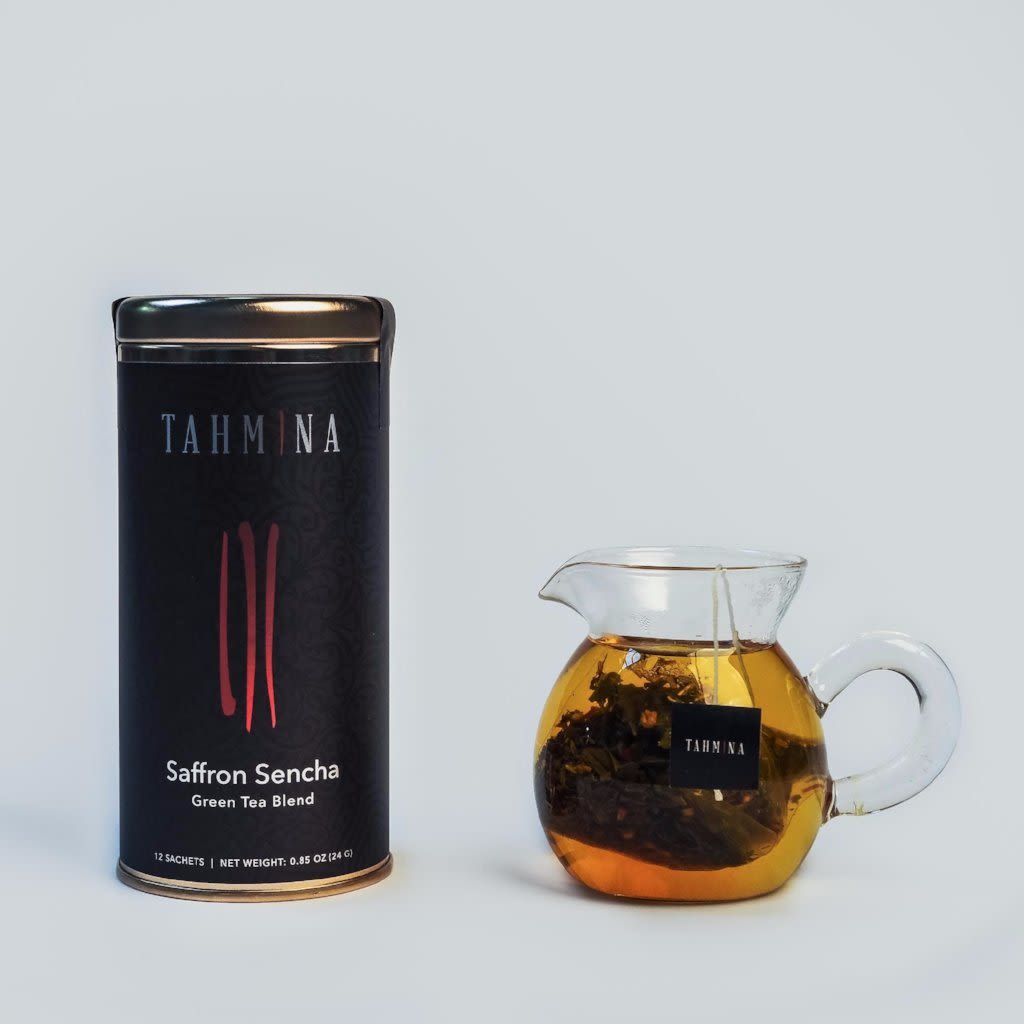 Tahmina Saffron Tea - Saffron Sencha Green Tea Blend