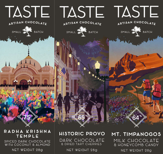 Taste Artisan Chocolate Explore Utah Valley (EUV) - Flight 1
