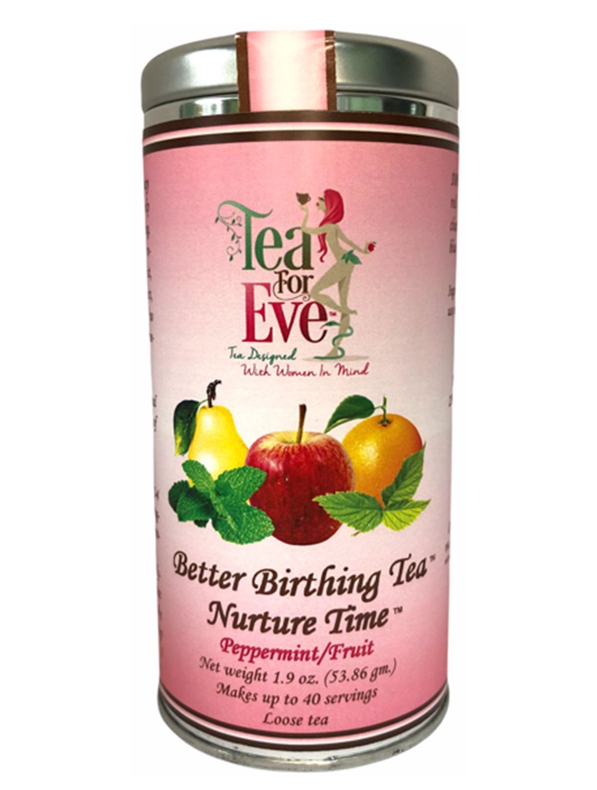 Tea for Eve Better Birthing Tea - Nurture Time-Peppermint/Fruit