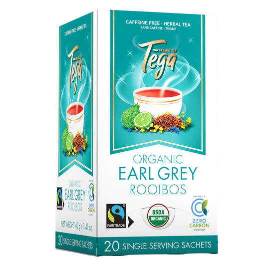 Tega Organic Tea Earl Grey Rooibos