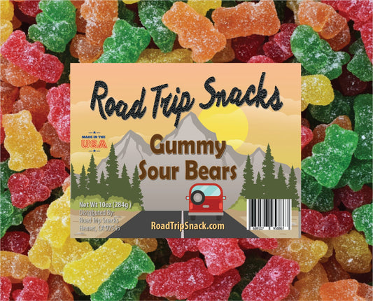 Tender Heifer Snack Co. 10oz Gummy Sour Bears