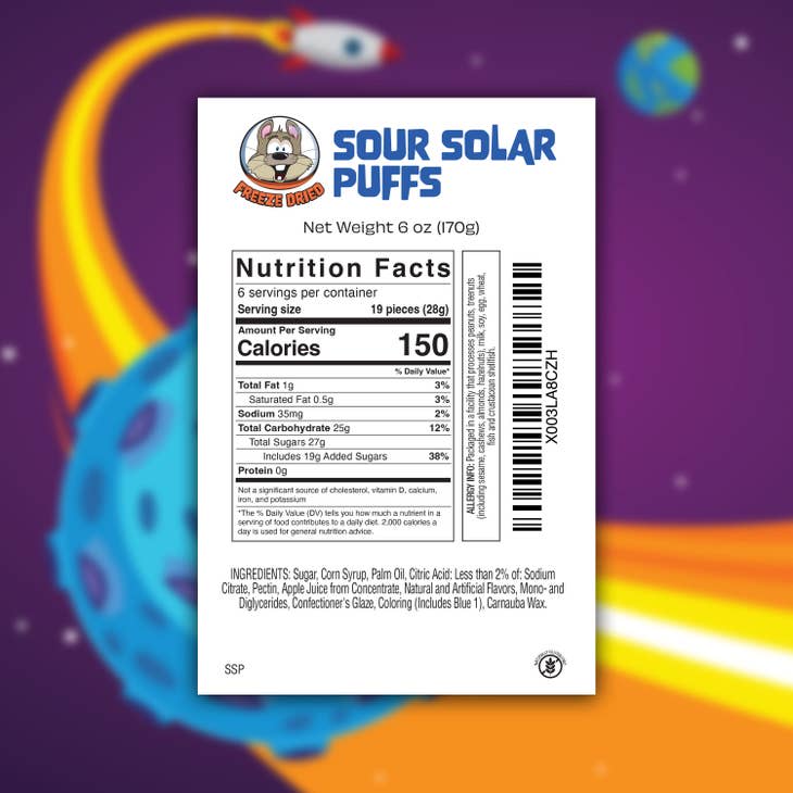 Sour Solar Puffs - Freeze Dried Candy Case SP_Sour_6