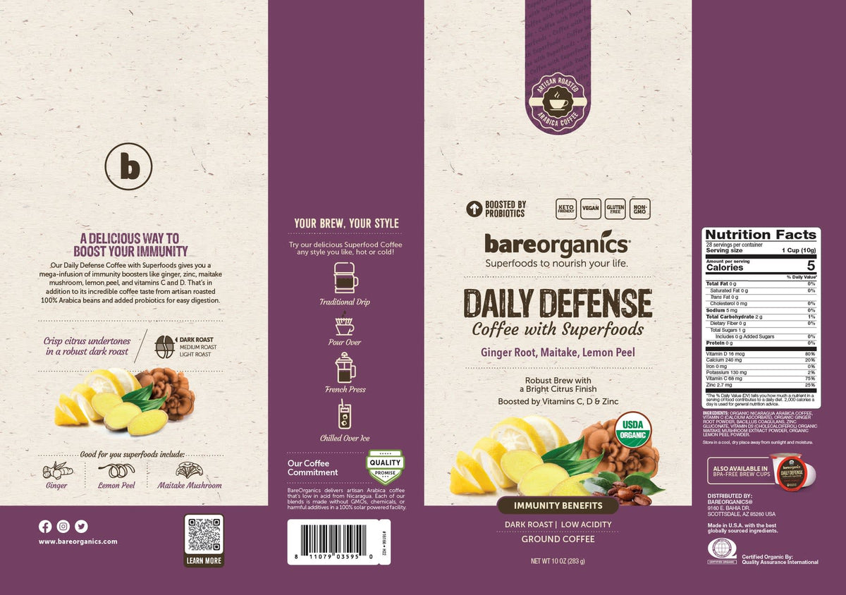 Bagged Coffee with Superfoods 16166