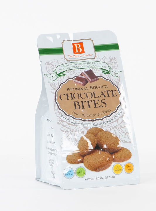 The Bites Company The Bites Company Chocolate Biscotti Bites - 6ct