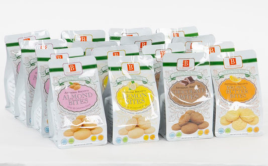 The Bites Company 4.5oz Biscotti Bites Starter Collection
